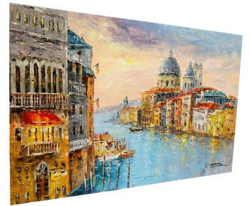 Christof Vevers (1962) - Escapade à Venise - Le Grand Canal