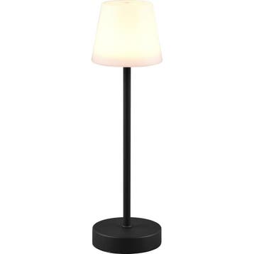 Dimbare LED Tafellamp Trion Marty - Ronde , Oplaadbaar, Zwar, Huis en Inrichting, Verzenden, Nieuw