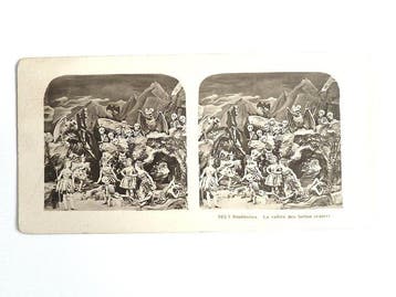 Diablerie stereoviews - La chaudiere du diable Stereoscoop