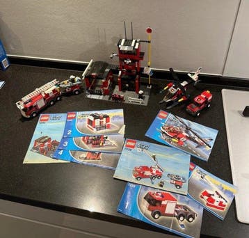 Lego Set - City - LEGO City Brandweerkazerne, Nieuw