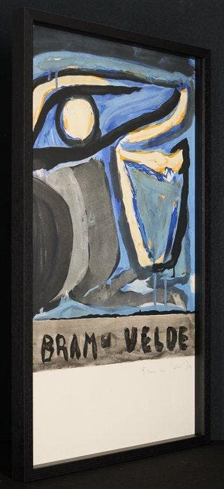Bram van Velde (1895–1981) - Signiert - Lithografie - 1970 -, Antiek en Kunst