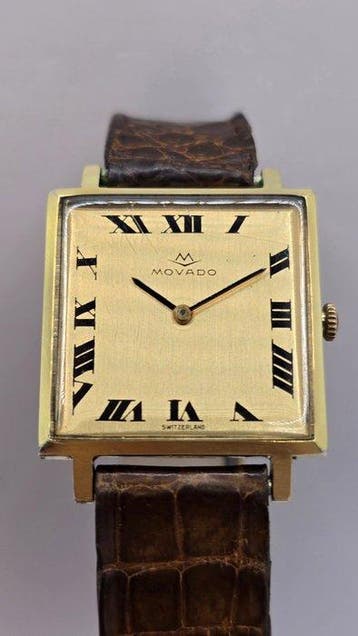 Movado - Vintage Tank Extra-Thin Hand-Wind - Sans prix de, Nieuw