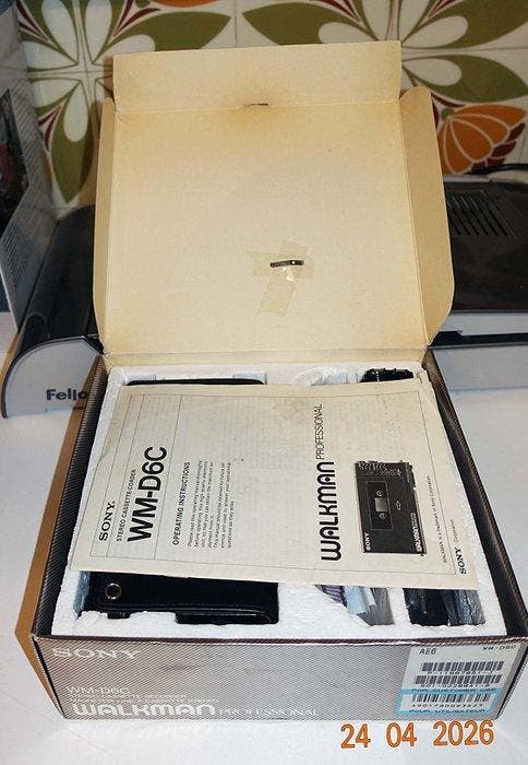 Sony - WM-D6C Cassetterecorder-speler, TV, Hi-fi & Vidéo, Radios