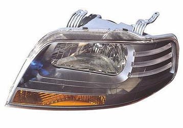 Chevrolet Kalos 5drs Zwart Koplamp Links (Koplampen), Verzenden, Nieuw