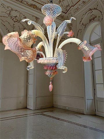 Lustre - Verre de Murano - Murano fait à la main