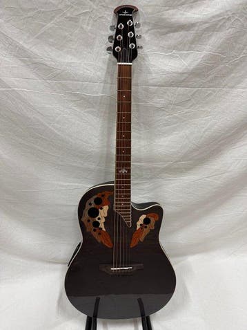 Lintage Guitars - OVT-132-LG (Semi-Acoustic, Silver Sparkle)