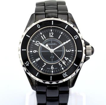 Chanel - Chanel J12 Black High-Tech Black Ceramic with, Bijoux, Sacs & Beauté