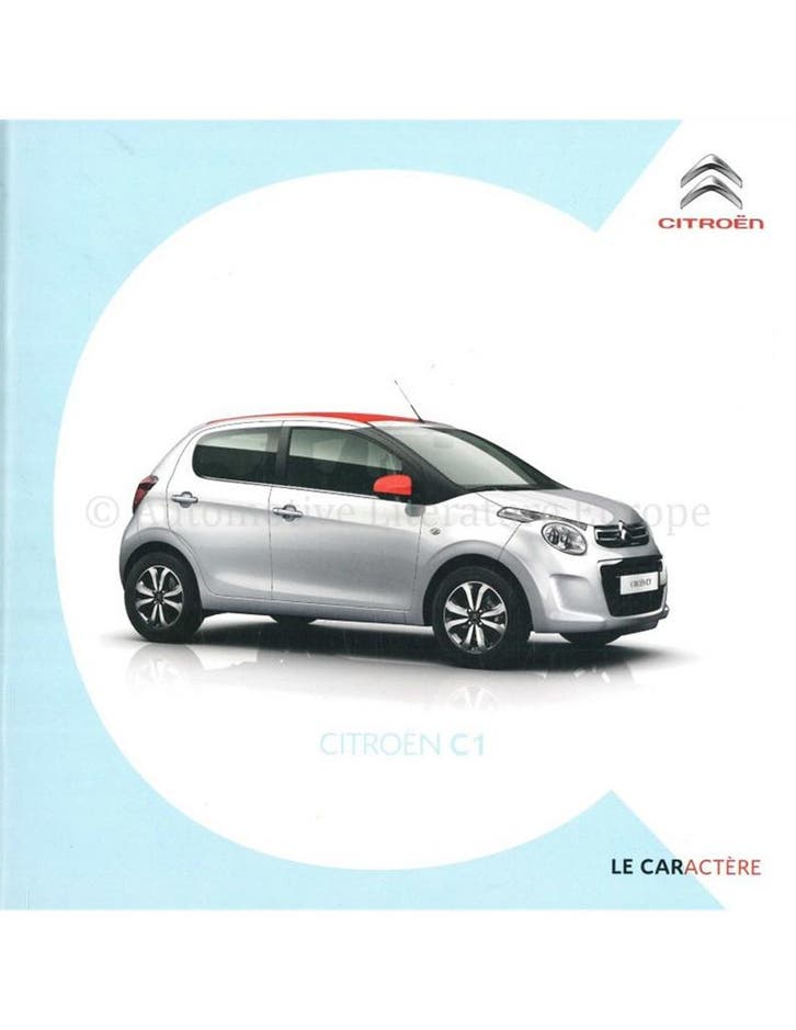 2016 CITROEN C1 BROCHURE DUITS, Boeken, Auto's | Folders en Tijdschriften