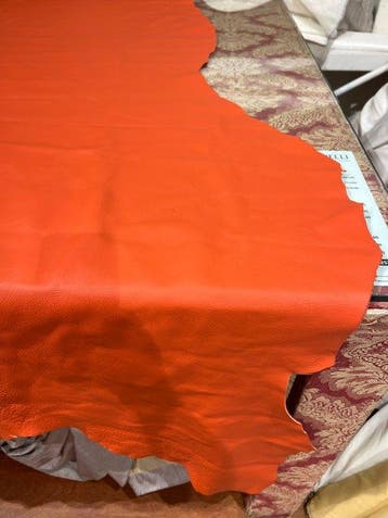 Pelle intera primo fiore - Italië - Meubelstof - 110 cm -