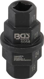 Bgs Technic Motorfiets-speciale bus 10 mm (3/8) 17 - 19 - 22, Verzenden