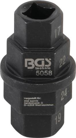 Bgs Technic Motorfiets-speciale bus 10 mm (3/8) 17 - 19 - 22, Verzenden, Nieuw