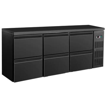 Barkoelkast | STANDARD LINE | 537L | Zwart | 0°C/+10°C |, Verzenden