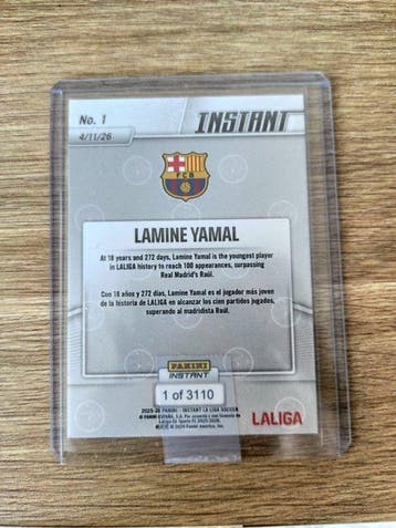 Topps & Panini & Etc Lot Lamine Yamal & Topps Deco Prodigy -, Verzamelen, Nieuw