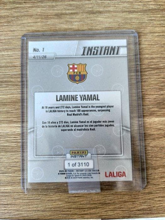 Topps & Panini & Etc Lot Lamine Yamal & Topps Deco Prodigy -, Verzamelen, Stickers