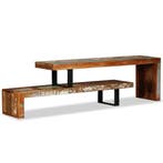 Tv-meubel massief hout | Tweede kansje | OP = OP, Huis en Inrichting, 100 tot 150 cm, Verzenden, Vintage, Zo goed als nieuw