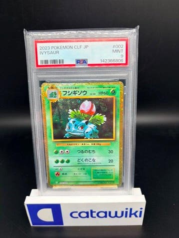 Pokémon - 1 Graded card - Ivysaur Holo 002/032 Classic: