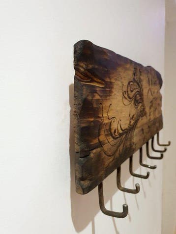 Kapstok - Hout - Frankrijk (Zonder minimumprijs)