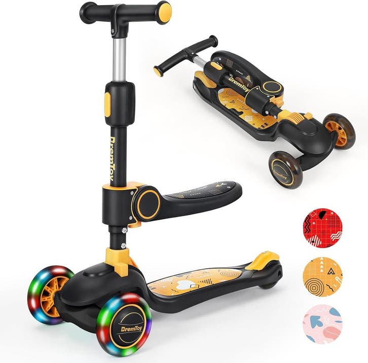 Kinderstep - 3 wielen - Kinder step jongens - LED Wielen - V, Fietsen en Brommers, Steps, Nieuw, Verzenden
