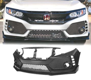 Pare Chocs Avant Pour Honda Civic 16- Look Type R, Verzenden