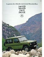 1981 MERCEDES BENZ G KLASSE BROCHURE FRANS, Boeken, Nieuw