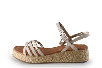 Mexx Sandalen in maat 40 Beige, Mexx, Verzenden, Beige, Sandalen of Muiltjes
