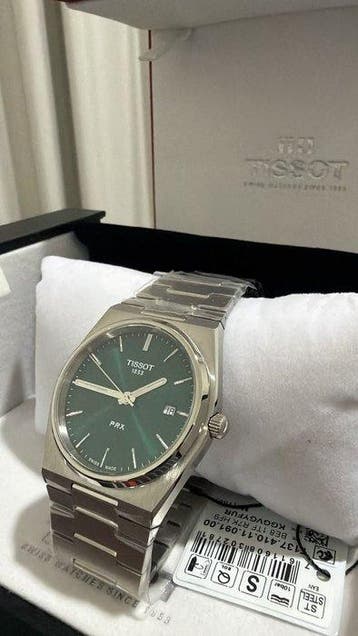 Tissot - PRX - Sans prix de réserve - T137.410.11.091.01 -, Handtassen en Accessoires, Horloges | Heren, Nieuw