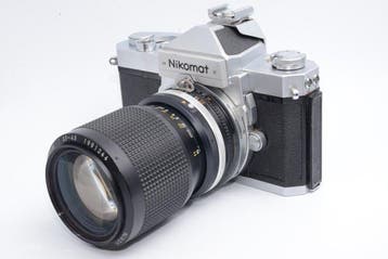 Nikon Nikomat FTN & Nikon Zoom-Nikkor 35-105mm f/3.5-4.5, Nieuw