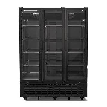 Koelkast | 1491L | Zwart | +1°C/+10°C | Geventileerd |, Verzenden, Nieuw in verpakking