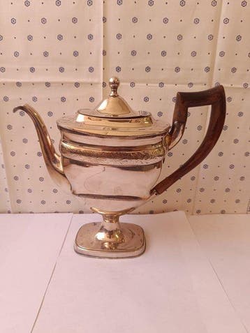 Cafetière - Plaqué(e) argent, Sheffield - Sheffield anglais, Antiquités & Art