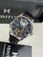 Heritor - Automatic Sebastian Semi-Skeleton - Date - Sans, Nieuw