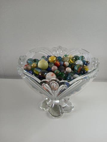 Diverse merken - Knikkers Glas 2,5 kg - 1970-1980 -