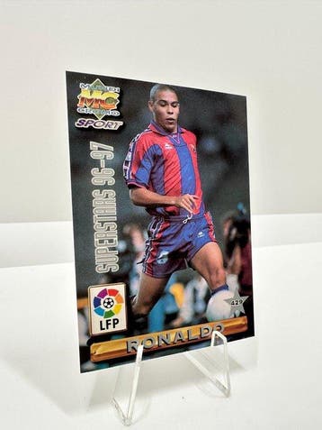 Panini 1996-97 Mundicromo Superstars #429 Ronaldo & Giovanni, Verzamelen, Nieuw