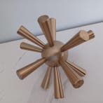 sculptuur, Oursin - 17 cm - Metaal
