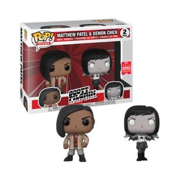 Funko Pop  Scott Pilgrim  Matthew Patel &amp; Demon Chick 2 Pack, Verzenden