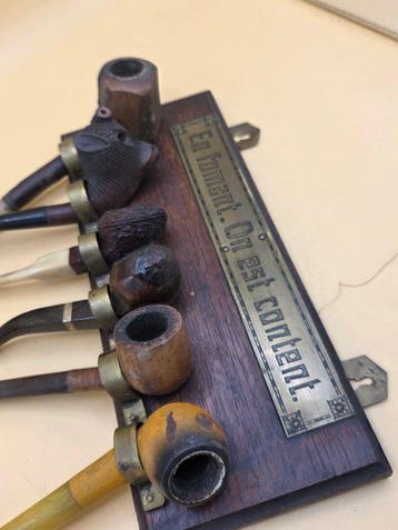 Sans prix de réserve - Pipe - Bois - (7)