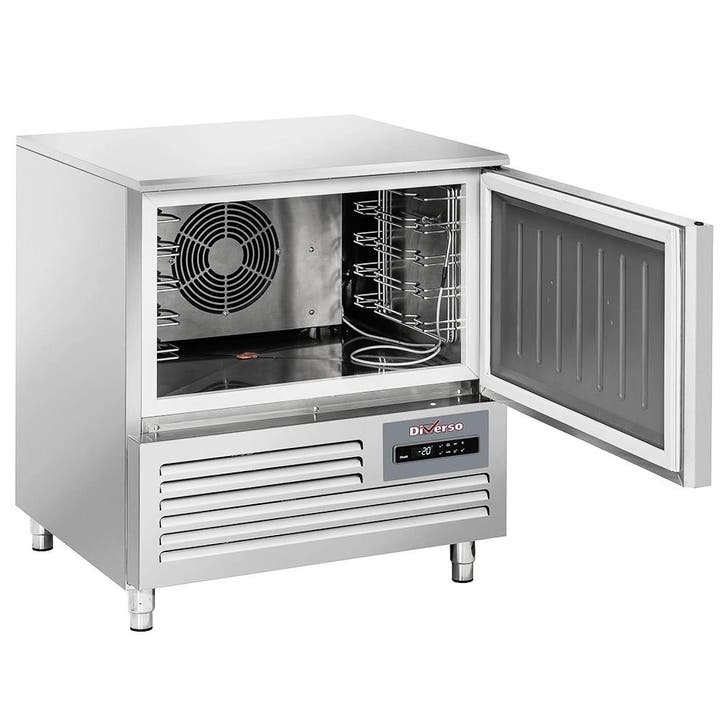 Blastchiller | 5 Niveaus (EN/GN) | Max. 15kg (Koelen) /, Zakelijke goederen, Horeca | Keukenapparatuur, Nieuw in verpakking, Verzenden
