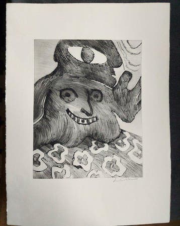 Bengt Lindström (1925-2008) - The fool on the hill