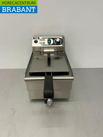 Friteuse HCB en acier inoxydable avec robinet de vidange 8,5, Verzenden