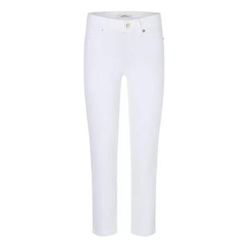 Cambio • witte Piper long jeans • 36, Verzenden