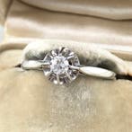 Sans prix de réserve - Bague - 18 carats Platine, Or blanc -