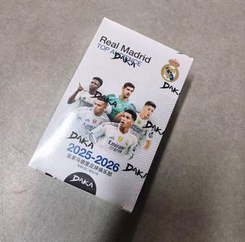 2025-2026 DAKA Real Madrid Top Audience Sealed box Box -, Collections, Autocollants