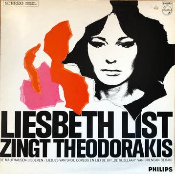 Liesbeth List Zingt Mikis Theodorakis - Liesbeth List Zingt, Verzenden, Gebruikt