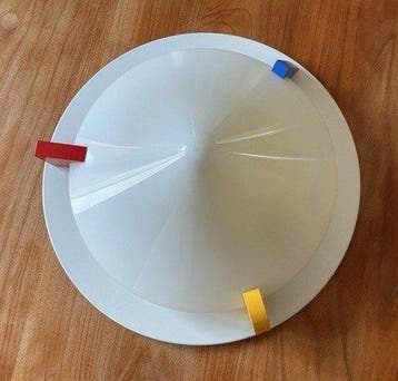 IKEA - Lamp - STOJA - Metaal- Kunststof - Hout - Memphis