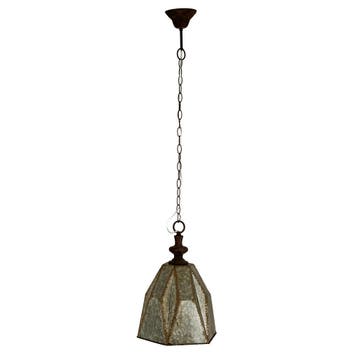 hanglampen Hanglamp Tijuana zink Binnenverlichting, Verzenden, Nieuw, Overige materialen, Klassiek