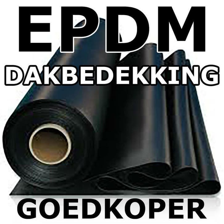 (EPDM) DAKBEDEKKING DEZE MAAND VEEL (max. 49%) GOEDKOPER !, Bricolage & Construction, Tuiles & Revêtements de toit