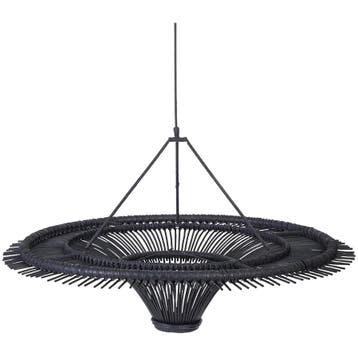 Bazar Bizar De Sky Hanglamp - Zwart - Xl - Ongebruikt, Verzenden, Zo goed als nieuw, Overige materialen, 75 cm of meer