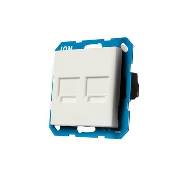 ION INDUSTRIES I MODULAR JACK I 2-VOUDIG MET CENTRAALPLAAT, Verzenden, Nieuw