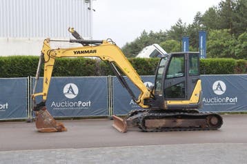 Veiling: Rupsgraafmachine Yanmar Vi080 Diesel 42.4kW 2020, Ophalen