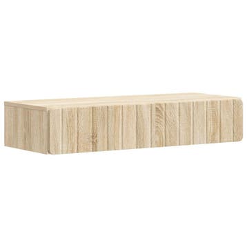 vidaXL Wandgemonteerde Zijtafel Sonoma Eiken 87,5 x 34,5 x, Verzenden