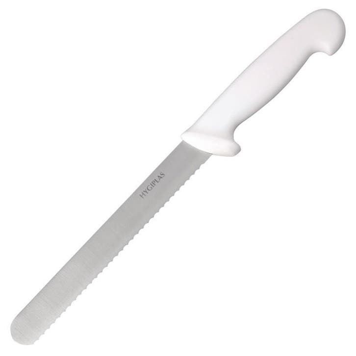 Broodmes | RVS | Wit (Kaas & Brood) | Lengte 335mm Hygiplas, Zakelijke goederen, Horeca | Keukenapparatuur, Nieuw in verpakking